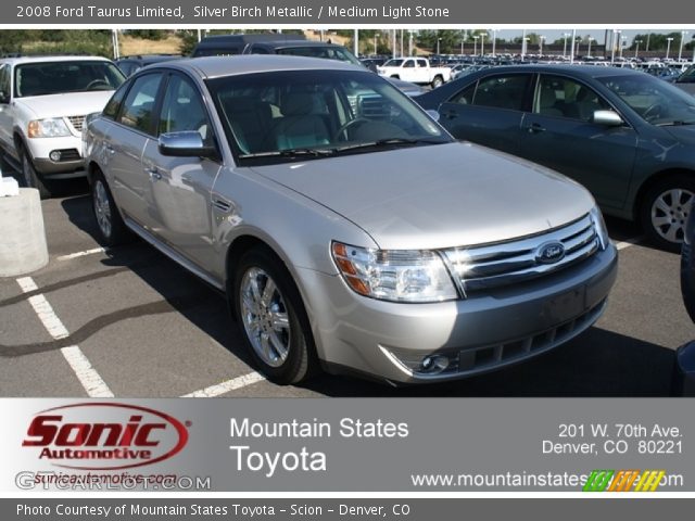 2008 Ford Taurus Limited in Silver Birch Metallic