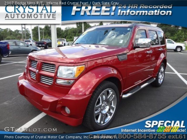 2007 Dodge Nitro R/T in Inferno Red Crystal Pearl