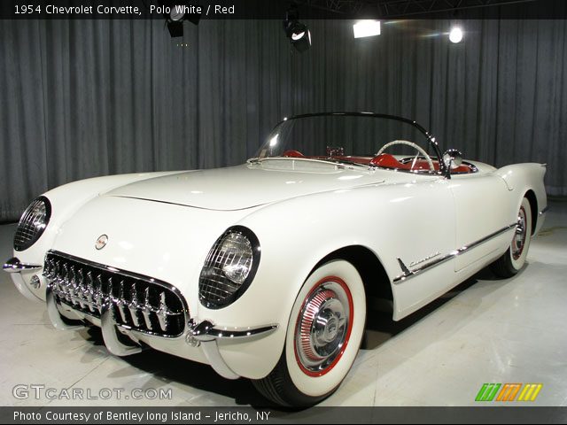 1954 Chevrolet Corvette  in Polo White