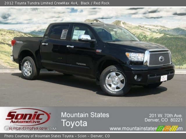 2012 Toyota Tundra Limited CrewMax 4x4 in Black