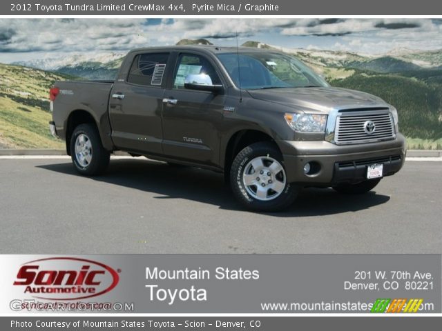 2012 Toyota Tundra Limited CrewMax 4x4 in Pyrite Mica