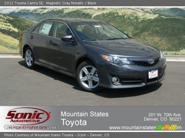 2012 Toyota Camry SE in Magnetic Gray Metallic