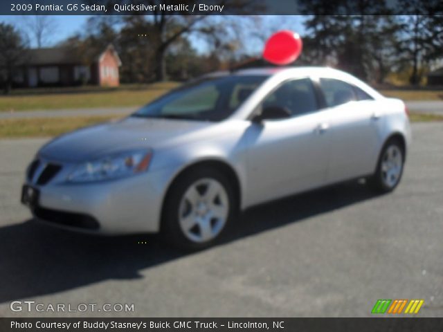 2009 Pontiac G6 Sedan in Quicksilver Metallic