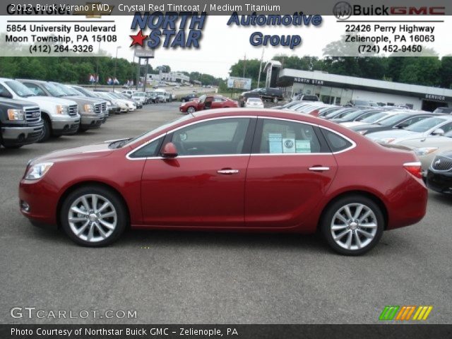 2012 Buick Verano FWD in Crystal Red Tintcoat