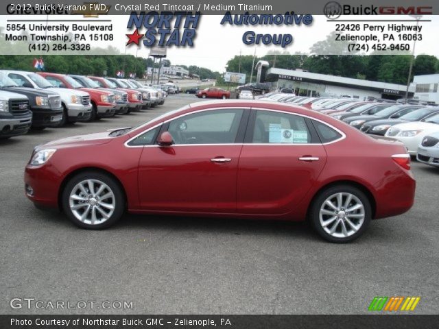 2012 Buick Verano FWD in Crystal Red Tintcoat