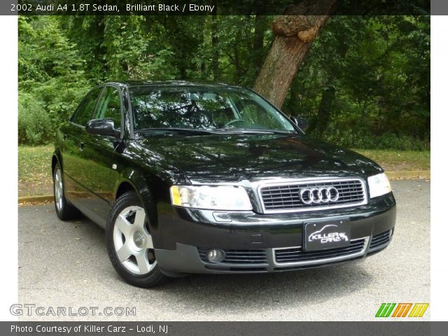 2002 Audi A4 1.8T Sedan in Brilliant Black