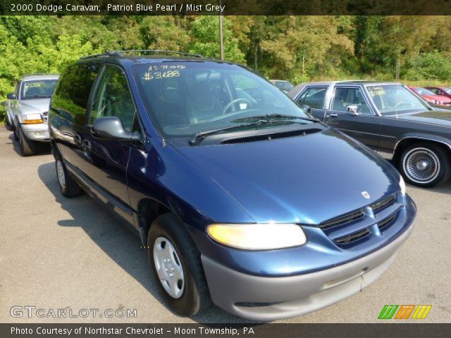 2000 Dodge Caravan  in Patriot Blue Pearl