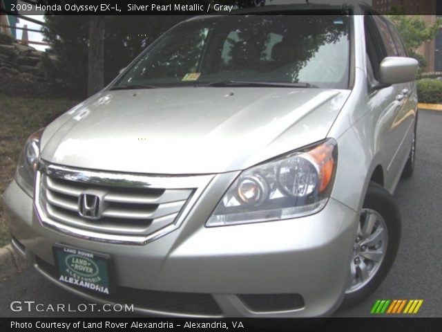 2009 Honda Odyssey EX-L in Silver Pearl Metallic