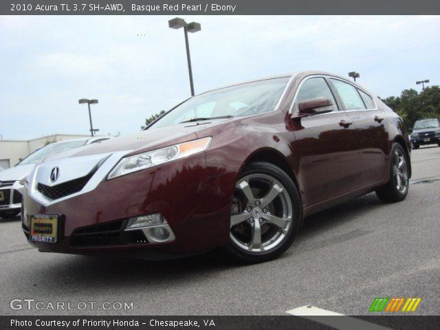 2010 Acura TL 3.7 SH-AWD in Basque Red Pearl