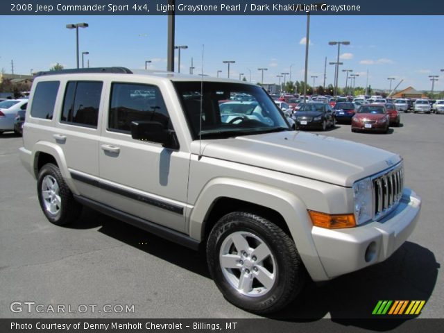 2008 Jeep Commander Sport 4x4 in Light Graystone Pearl