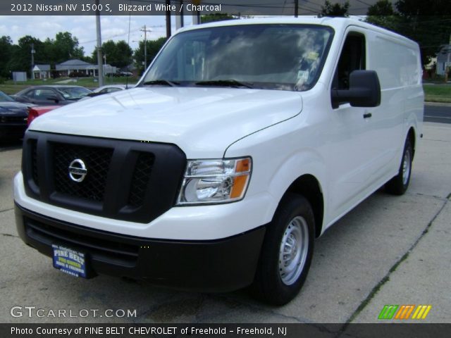 2012 Nissan NV 1500 S in Blizzard White