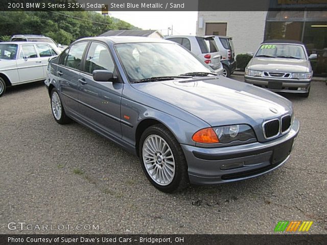 2001 BMW 3 Series 325xi Sedan in Steel Blue Metallic