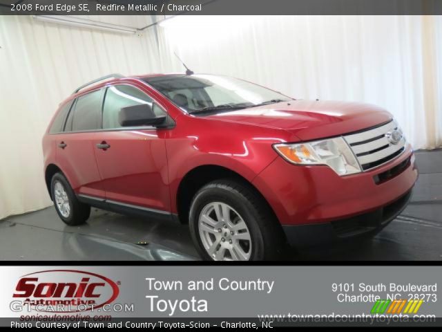2008 Ford Edge SE in Redfire Metallic