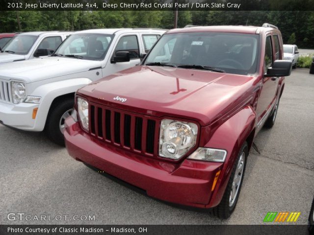 2012 Jeep Liberty Latitude 4x4 in Deep Cherry Red Crystal Pearl