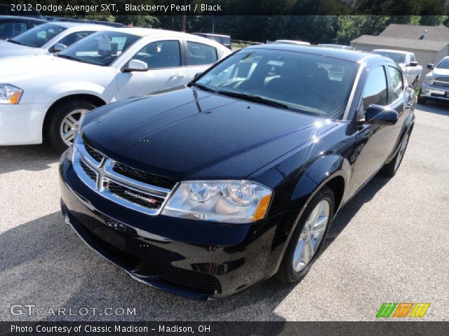 2012 Dodge Avenger SXT in Blackberry Pearl