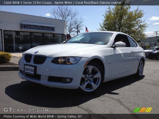 2009 BMW 3 Series 328xi Coupe in Alpine White