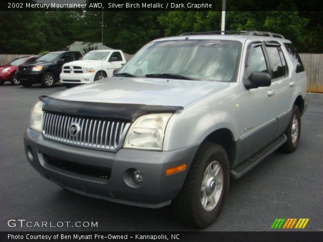 2002 Mercury Mountaineer AWD in Silver Birch Metallic