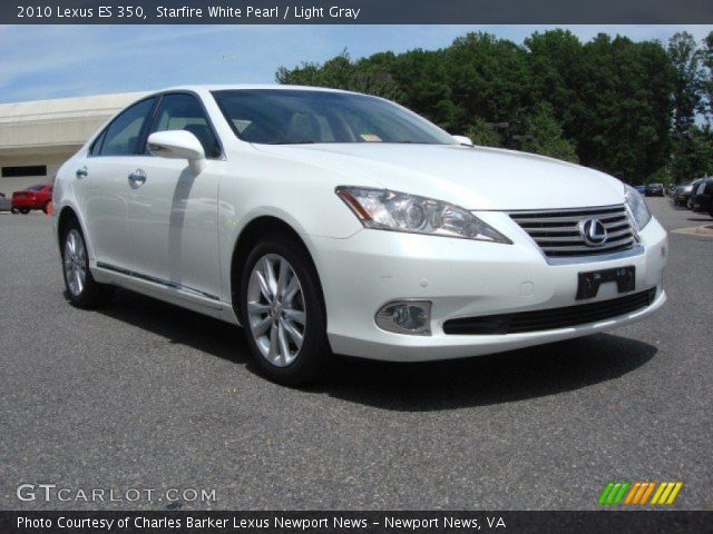 2010 Lexus ES 350 in Starfire White Pearl