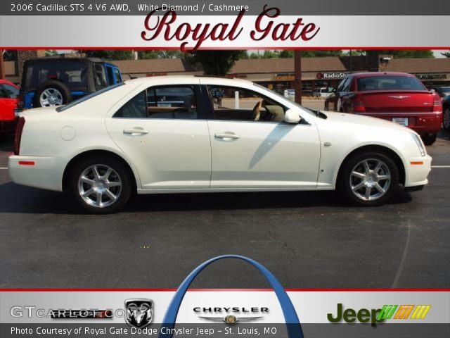 2006 Cadillac STS 4 V6 AWD in White Diamond