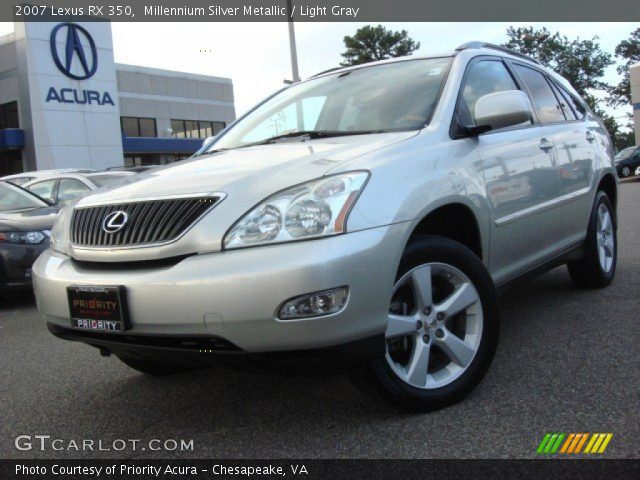 2007 Lexus RX 350 in Millennium Silver Metallic