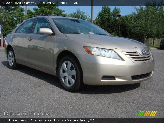 2007 Toyota Camry CE in Desert Sand Mica