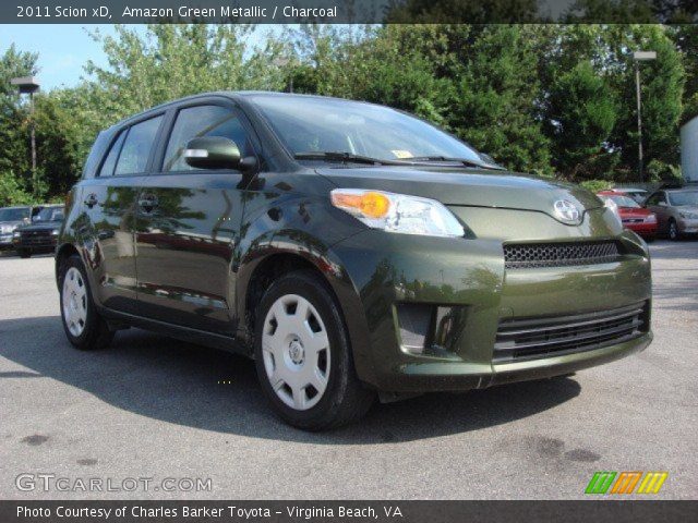 2011 Scion xD  in Amazon Green Metallic