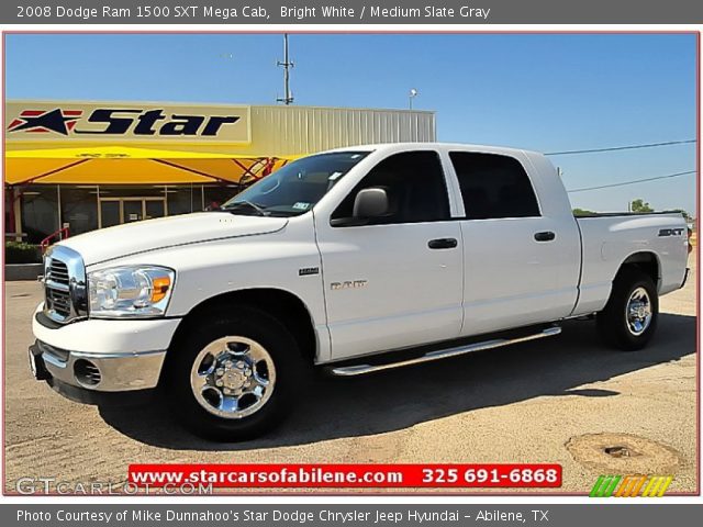 2008 Dodge Ram 1500 SXT Mega Cab in Bright White