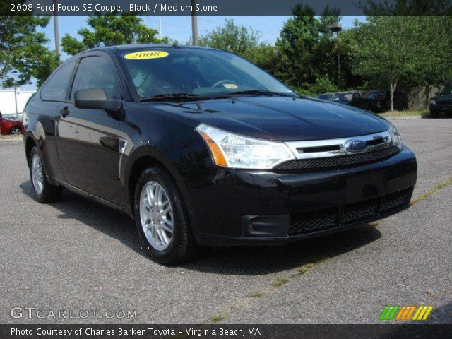 2008 Ford Focus SE Coupe in Black