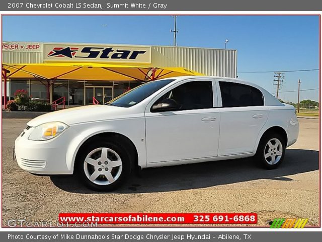 2007 Chevrolet Cobalt LS Sedan in Summit White
