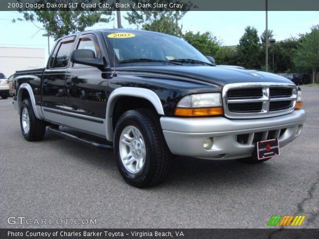 2003 Dodge Dakota SLT Quad Cab in Black