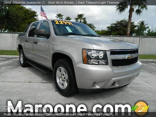 2008 Chevrolet Avalanche LT in Silver Birch Metallic