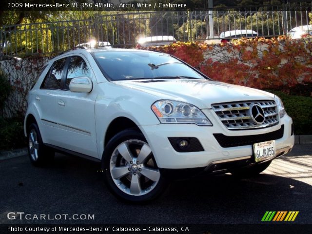 2009 Mercedes-Benz ML 350 4Matic in Arctic White