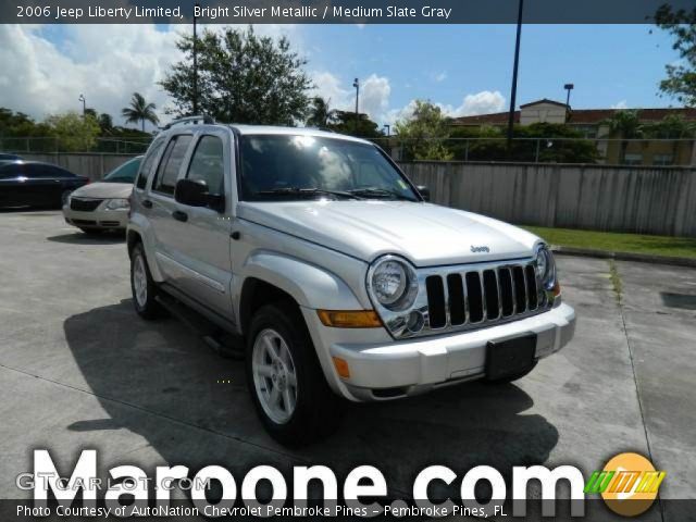 2006 Jeep Liberty Limited in Bright Silver Metallic