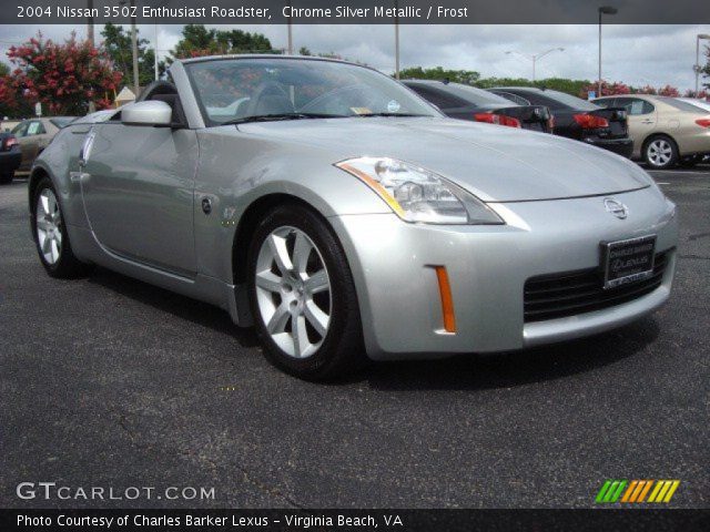 2004 Nissan 350Z Enthusiast Roadster in Chrome Silver Metallic