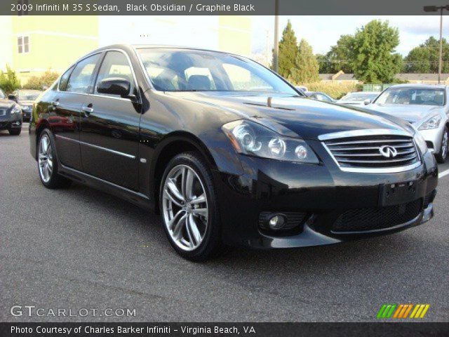 2009 Infiniti M 35 S Sedan in Black Obsidian
