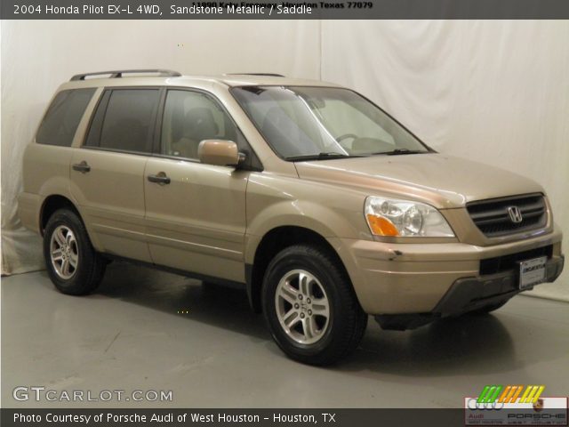 2004 Honda Pilot EX-L 4WD in Sandstone Metallic