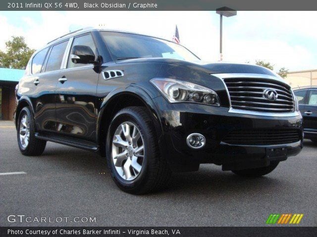 2011 Infiniti QX 56 4WD in Black Obsidian