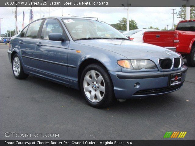 2003 BMW 3 Series 325i Sedan in Steel Blue Metallic