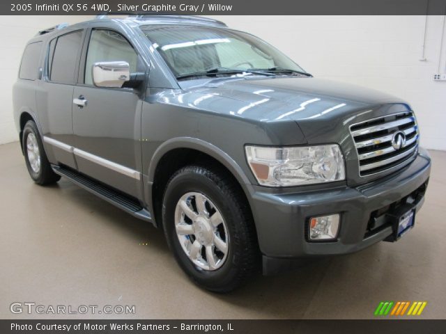 2005 Infiniti QX 56 4WD in Silver Graphite Gray