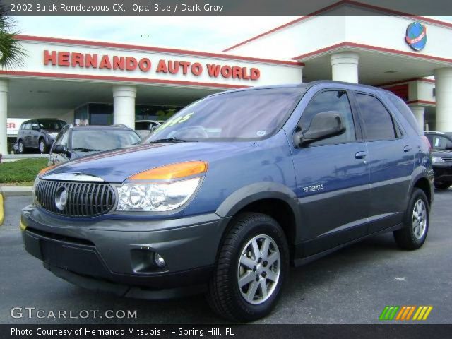 2002 Buick Rendezvous CX in Opal Blue
