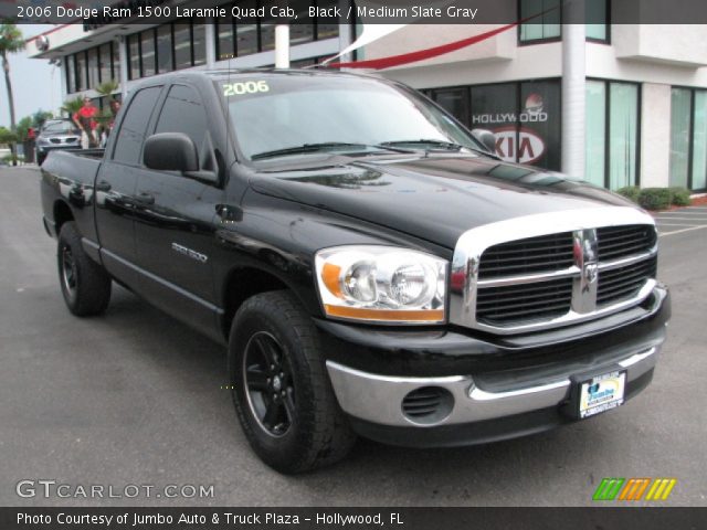 2006 Dodge Ram 1500 Laramie Quad Cab in Black