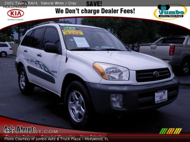 2001 Toyota RAV4  in Natural White