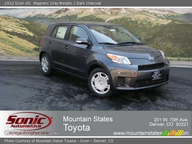 2012 Scion xD  in Magnetic Gray Metallic