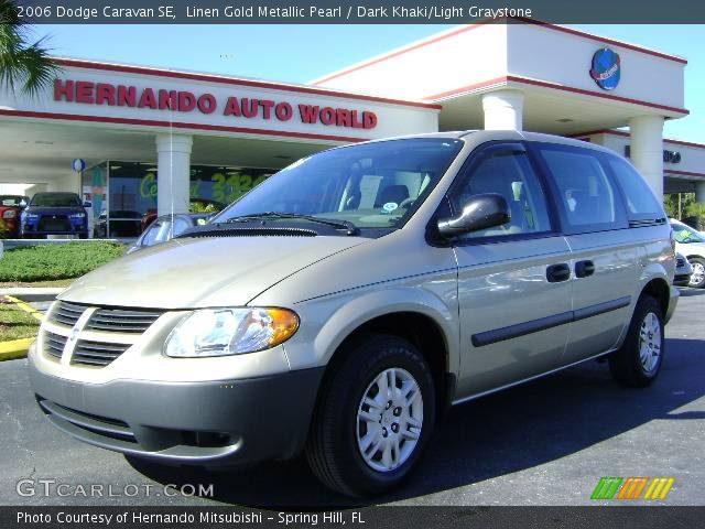 2006 Dodge Caravan SE in Linen Gold Metallic Pearl