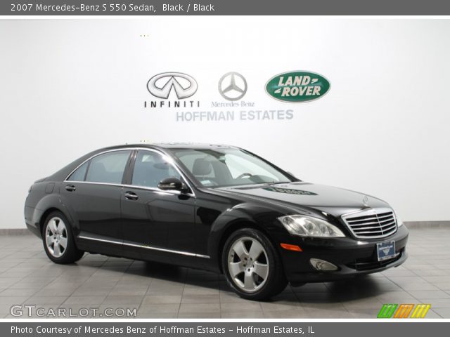 2007 Mercedes-Benz S 550 Sedan in Black