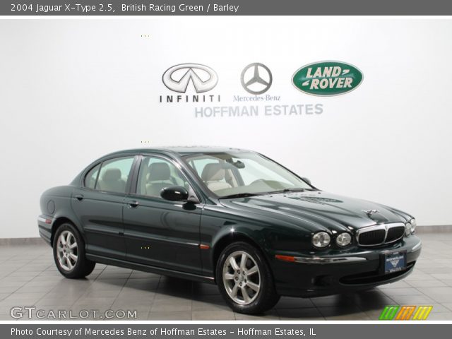 2004 Jaguar X-Type 2.5 in British Racing Green