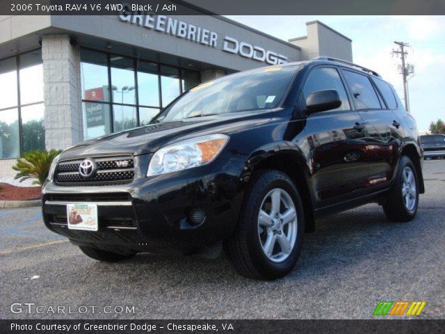 2006 Toyota RAV4 V6 4WD in Black