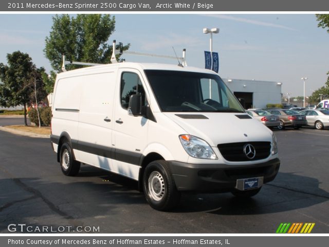 2011 Mercedes-Benz Sprinter 2500 Cargo Van in Arctic White