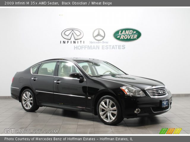 2009 Infiniti M 35x AWD Sedan in Black Obsidian