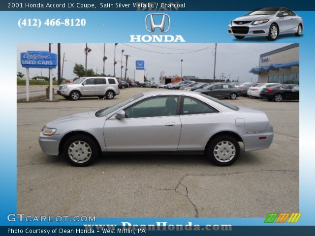 2001 Honda Accord LX Coupe in Satin Silver Metallic